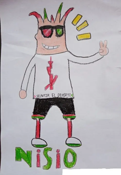 Obra ganadora del concurso para elegir mascota