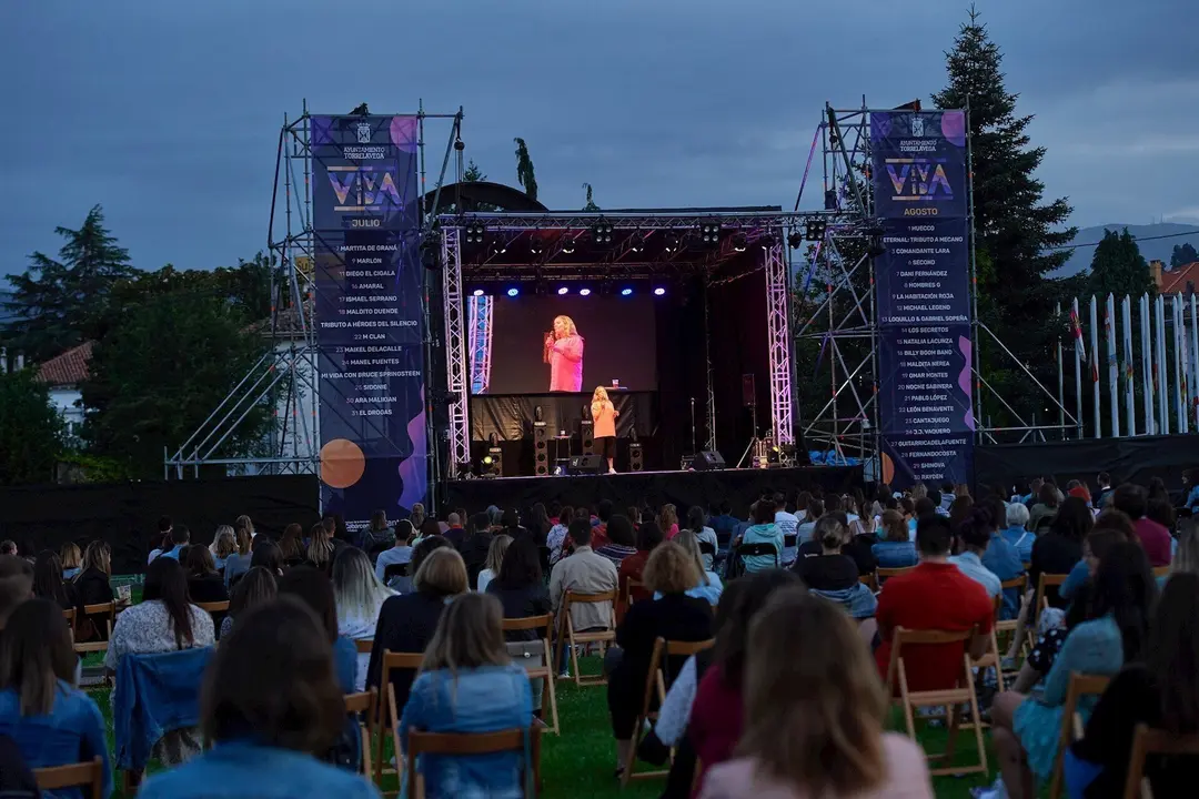 Una de las actuaciones del ciclo 'Viva la Vida' de Torrelavega