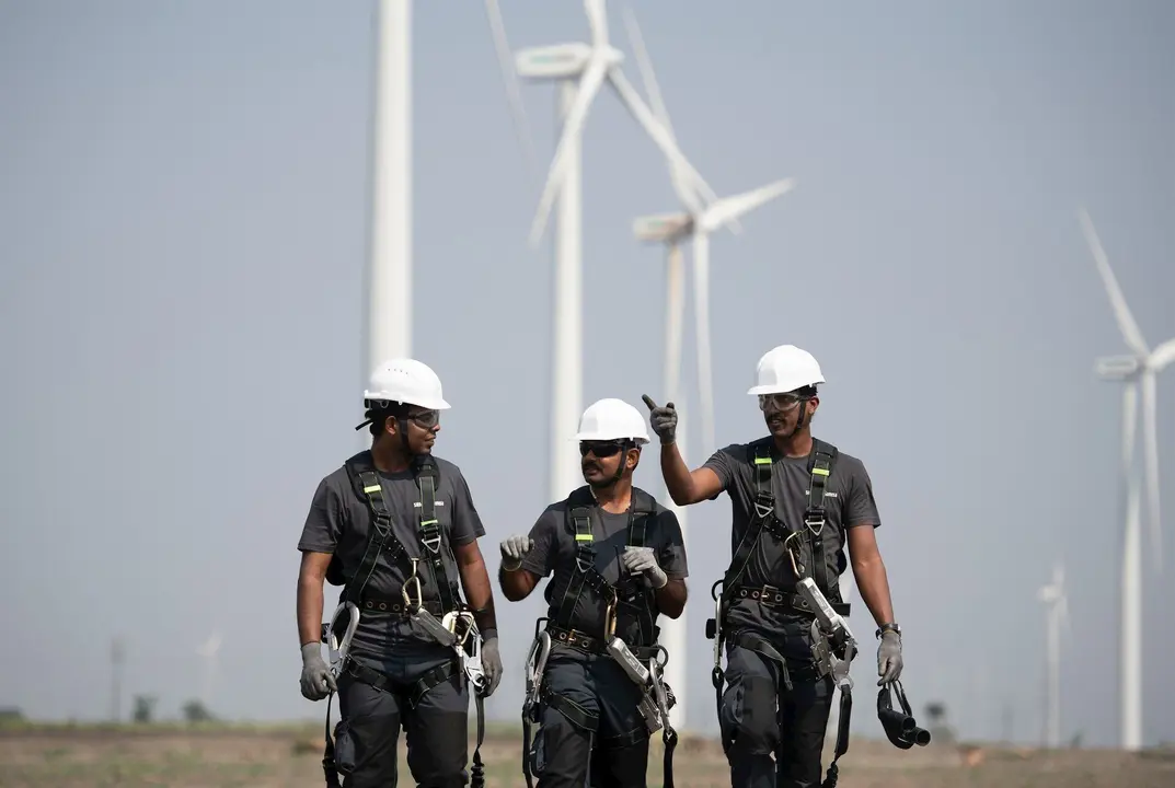 Siemens Gamesa en India.