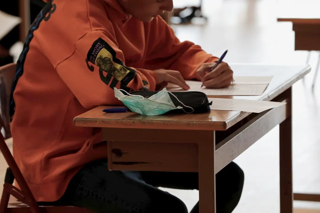 Un alumno de bachillerato 