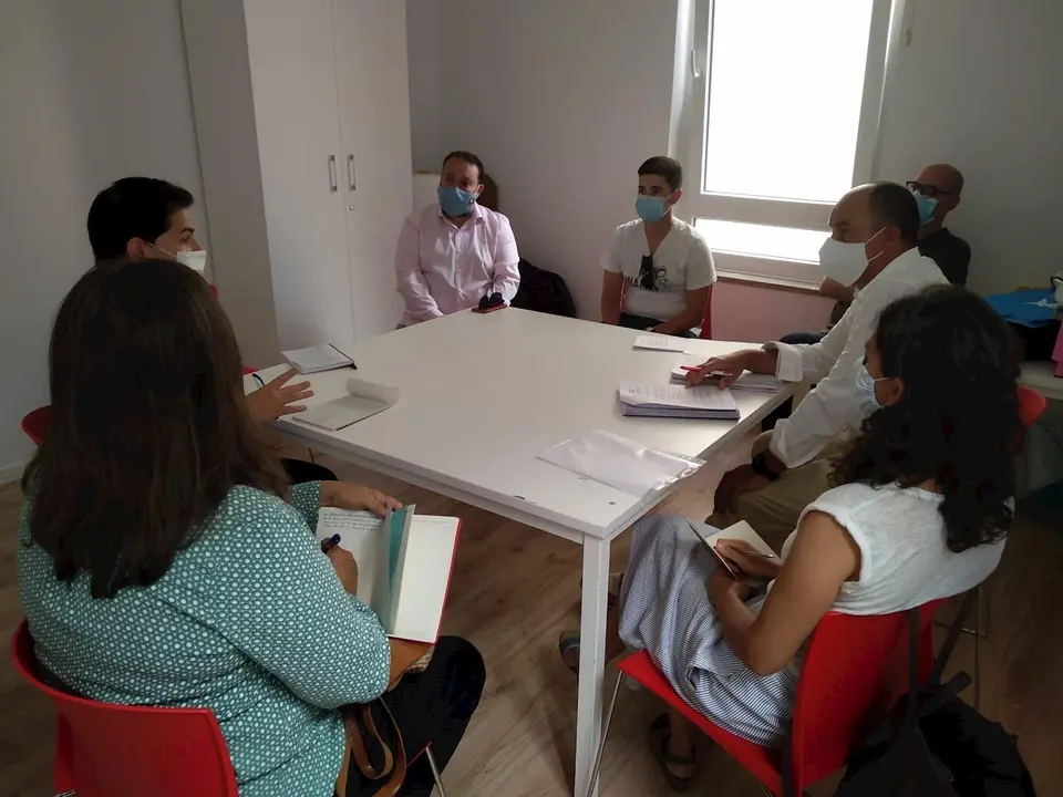 Reuni&oacute;n entre la Mesa de Movilidad del Besaya y Cs