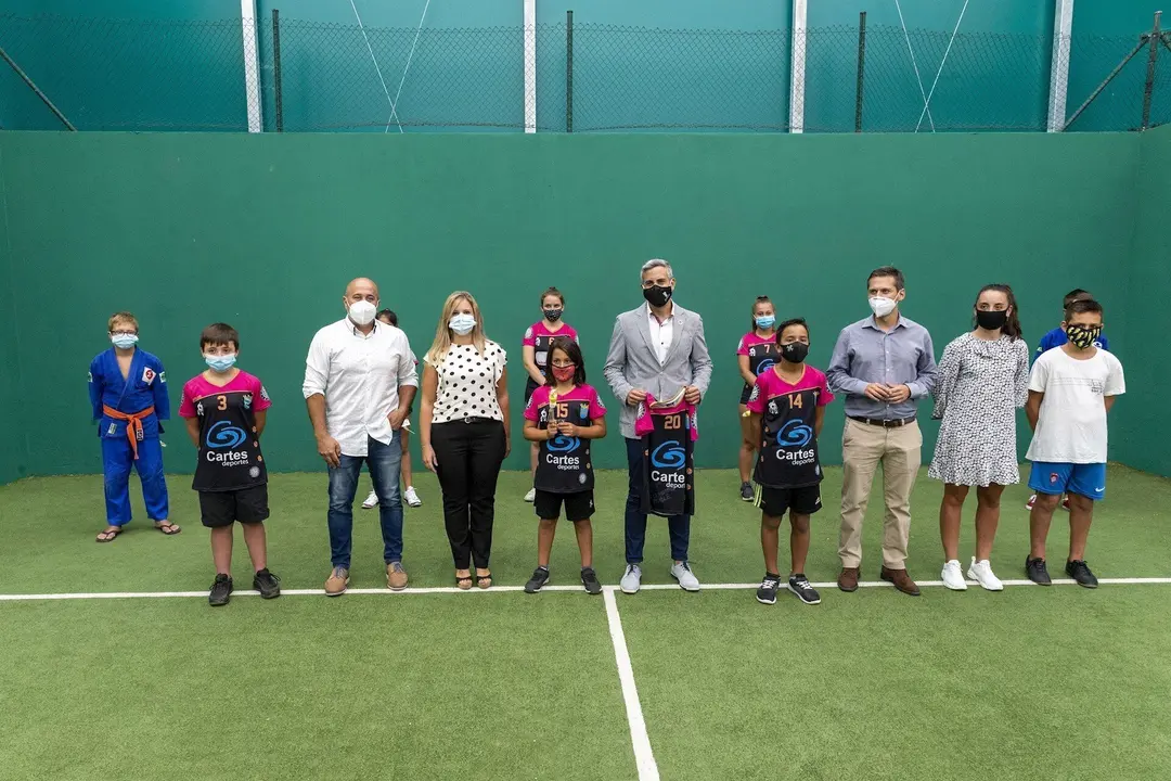 Inauguraci&oacute;n pista p&aacute;del Cartes