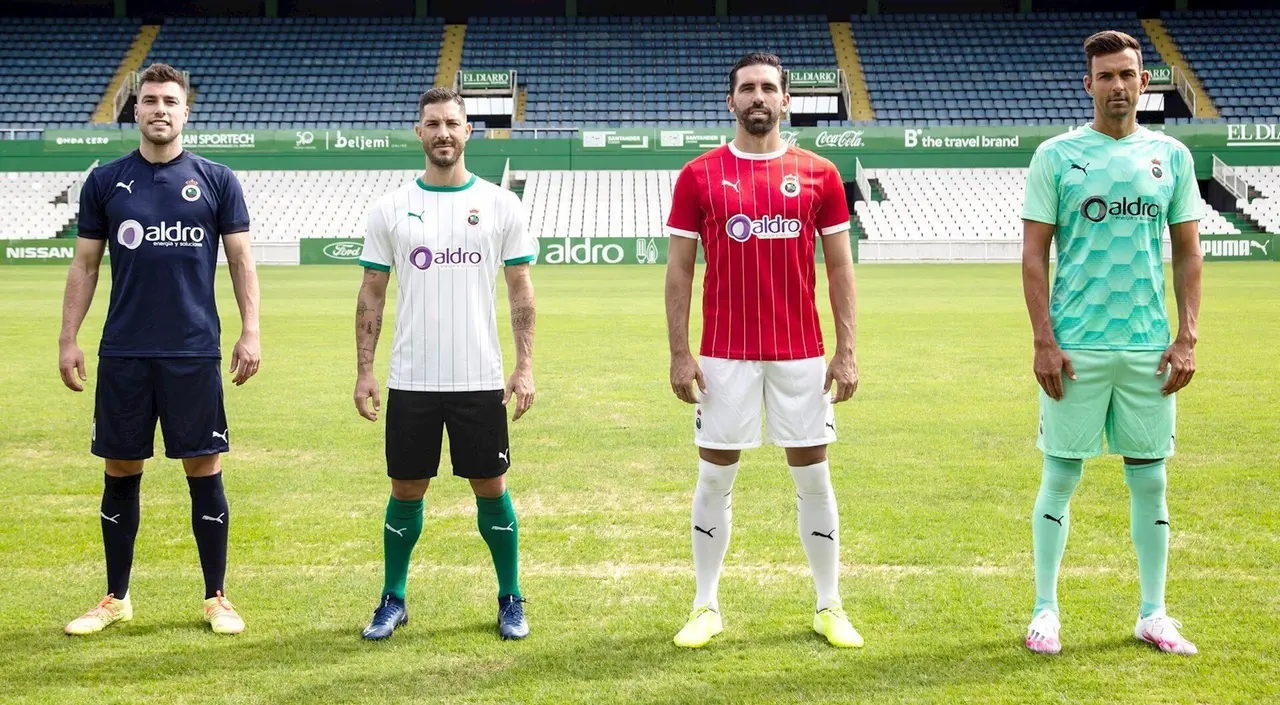 Equipaciones del Racing de Santander para la temporada 2020/2021