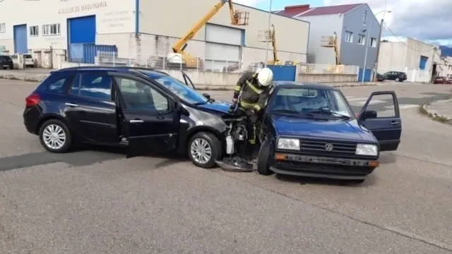 Colisi&oacute;n en Reinosa