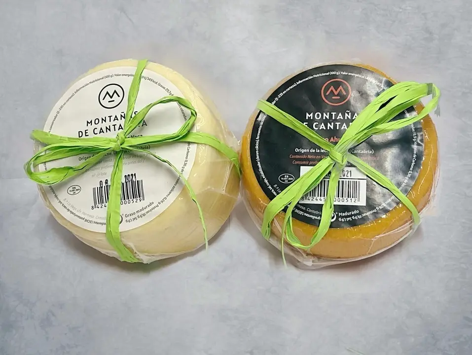 Queso Monta&ntilde;as de Cantabria. Productos c&aacute;ntabros. Alimentos.