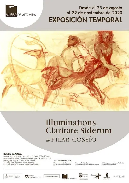 Cartel de la exposici&oacute;n de Pilar Cossio
