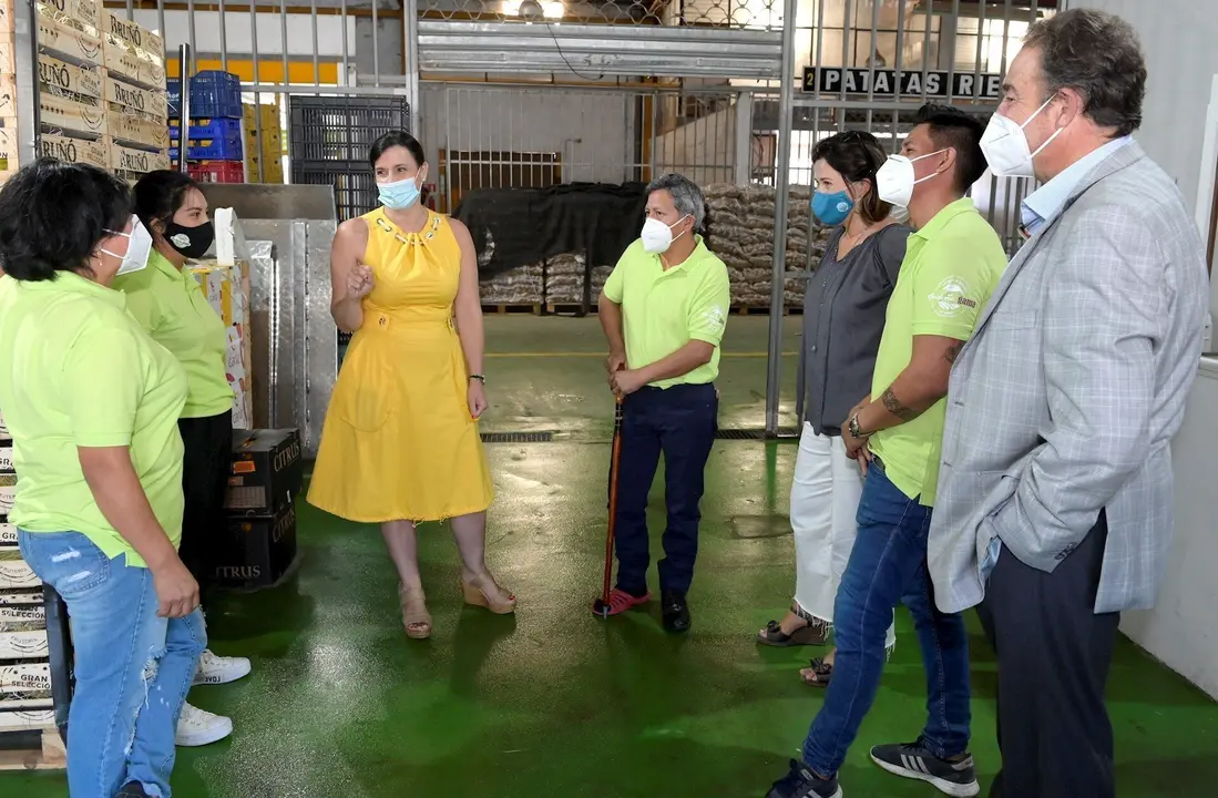 La alcaldesa de Santander en Mercasantander