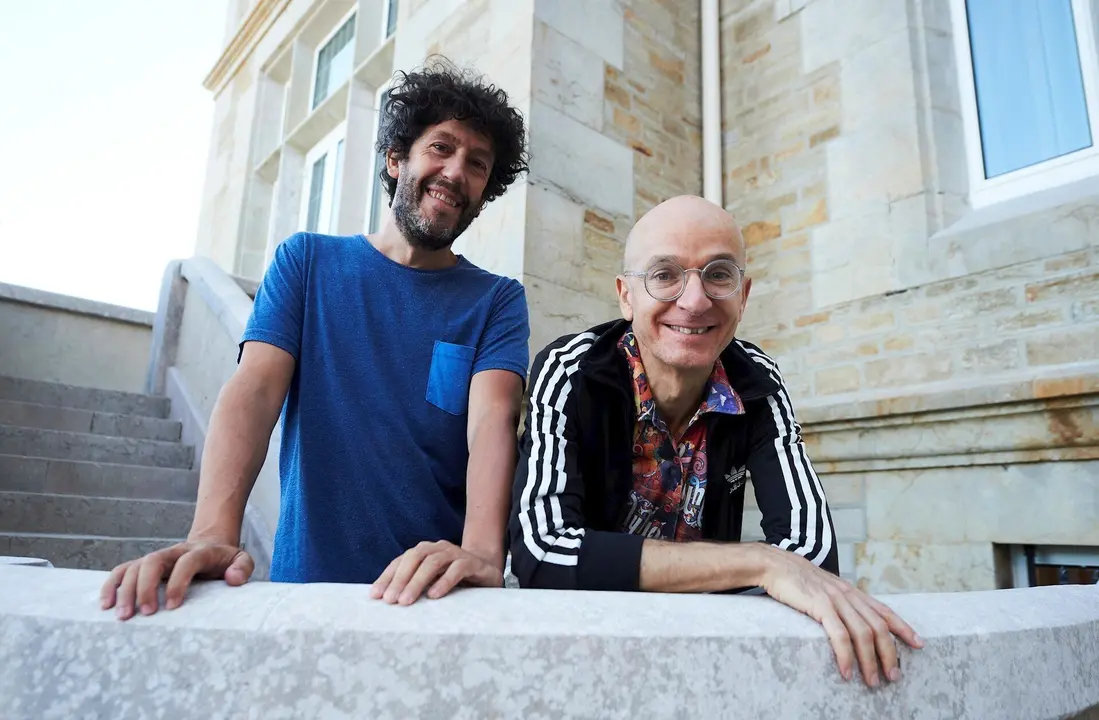 Ra&uacute;l Marcos y Jes&uacute;s Barranco, actores del 'Colectivo Armadillo'