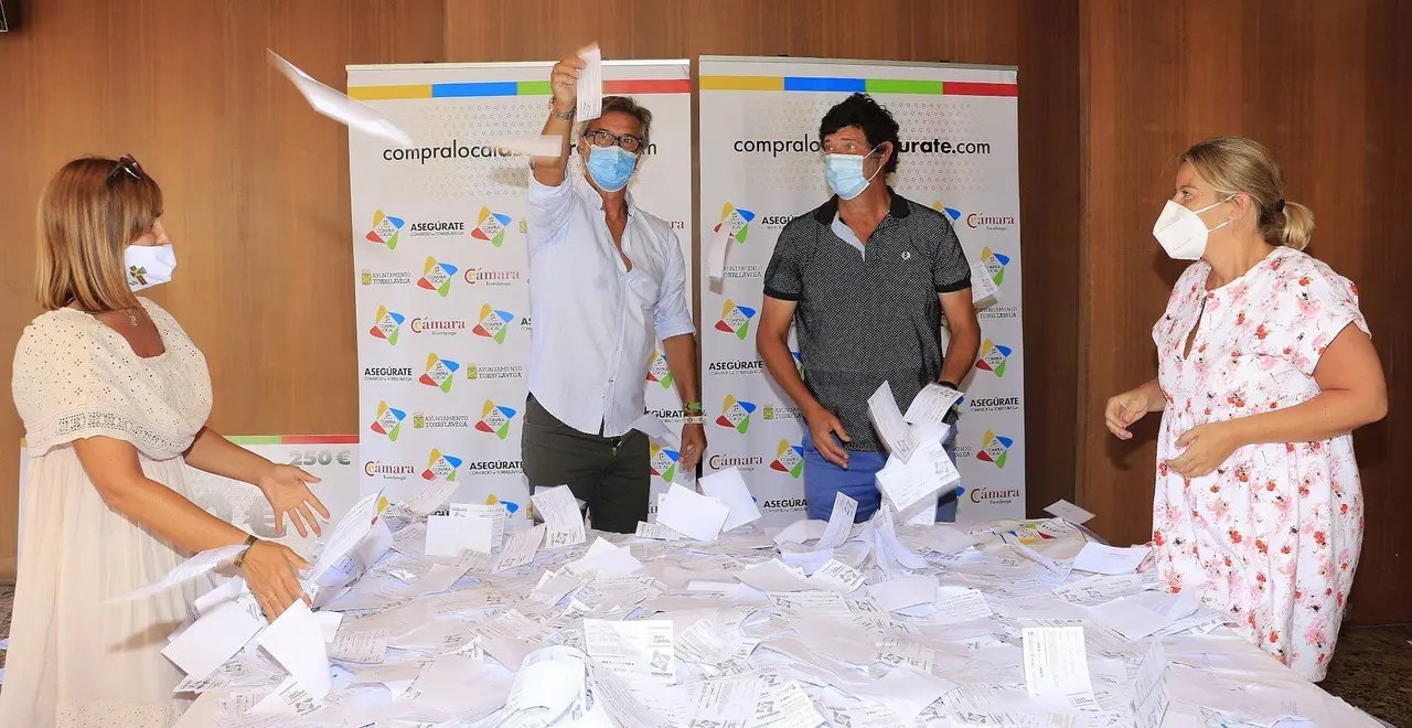 Sorteo de vales de compra