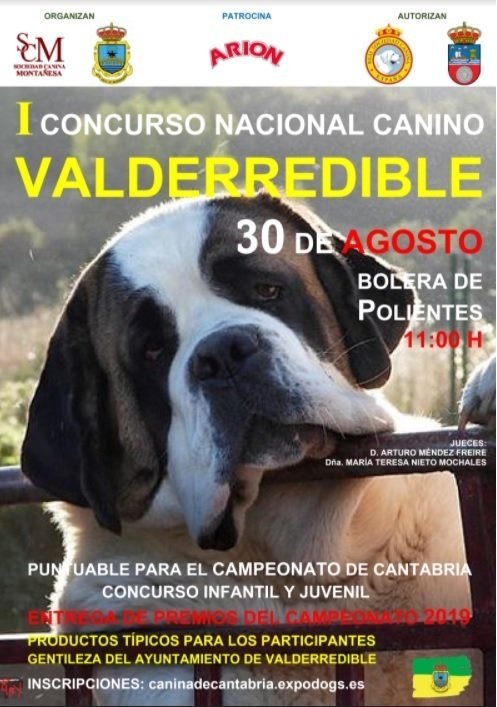 I Concurso Nacional Canino de Valderredible