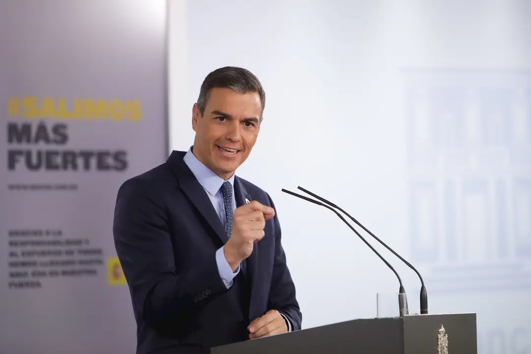 El presidente del Gobierno, Pedro S&aacute;nchez.
