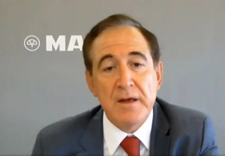 El presidente de Mapfre, Antonio Huertas, durante el curso APIE-BBVA en la UIMP.