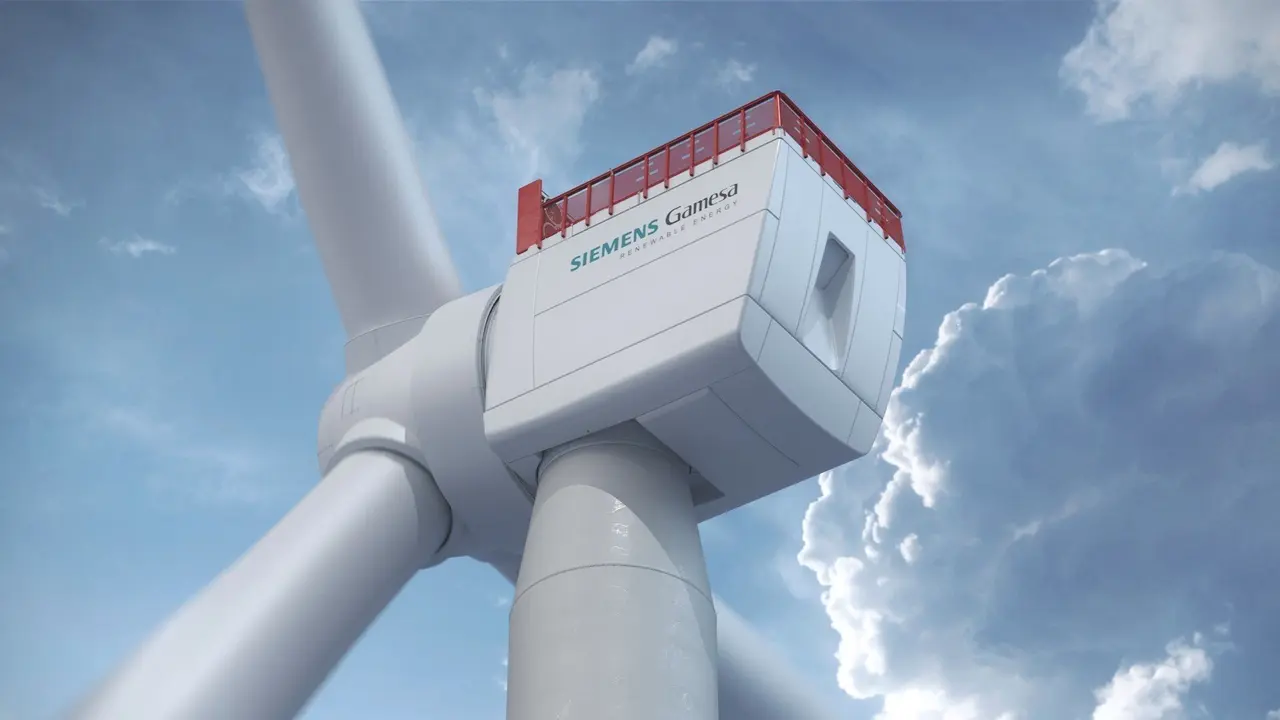 Turbina de Siemens Gamesa