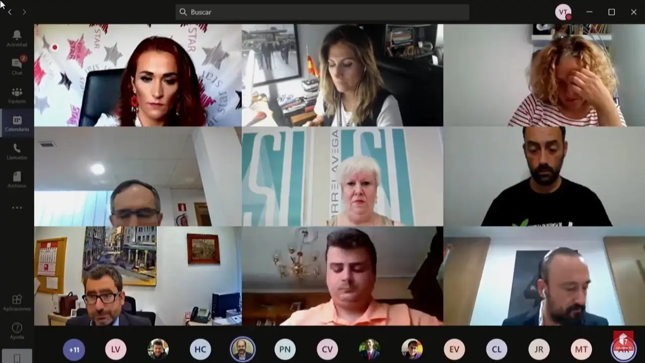 Pleno telem&aacute;tico de Torrelavega