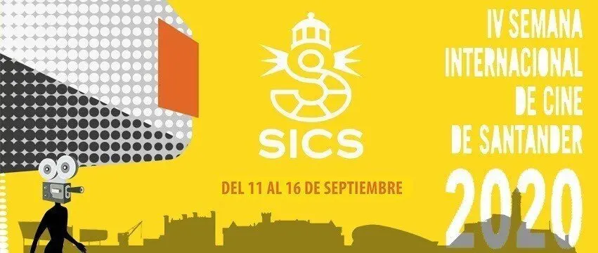 Cartel de la cuarta edici&oacute;n de la Semana Internacional de Cine de Santander