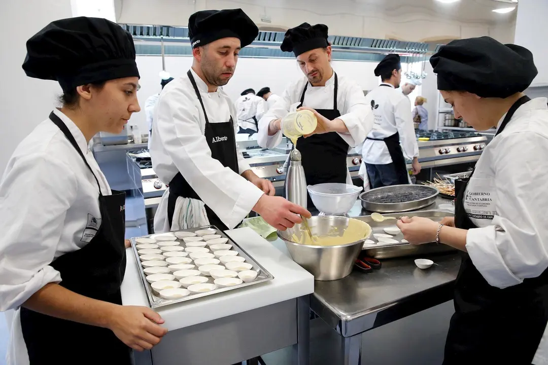 Un taller de empleo. Archivo