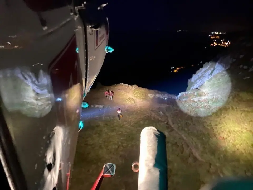 Evacuada en helic&oacute;ptero una joven de Madrid de la ruta de los Ojos del Diablo