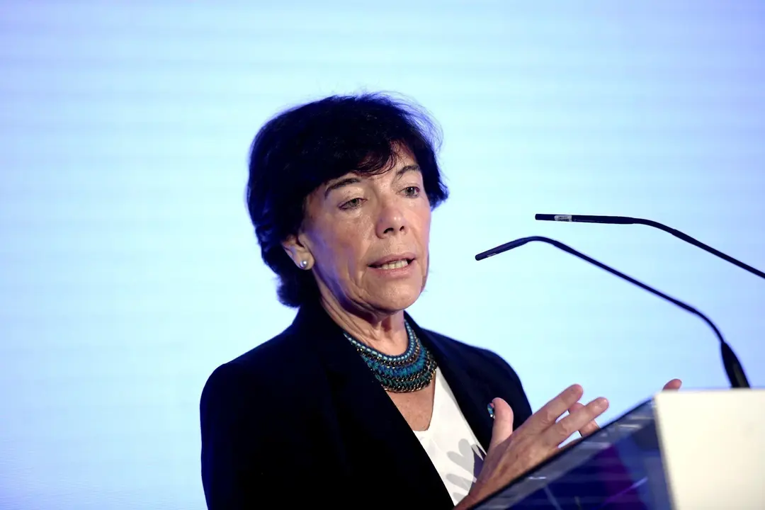 La ministra de Educaci&oacute;n y Formaci&oacute;n Profesional, Isabel Cela&aacute;