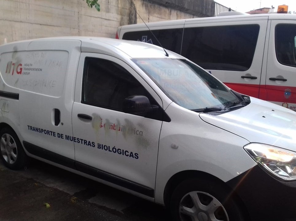 Ambuibérica denuncia el sabotaje de seis ambulancias esta pasada noche en Cantabria