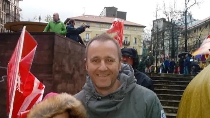 El coordinador de IU en Campoo, &Aacute;lvaro Mart&iacute;nez