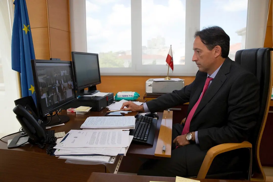 El consejero de Obras P&uacute;blicas, Jos&eacute;Luis Gochicoa. Archivo