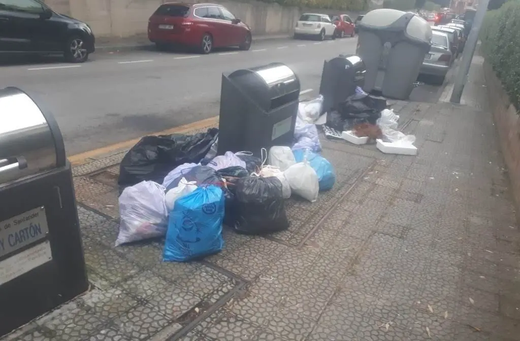 Contenedores en Santander
