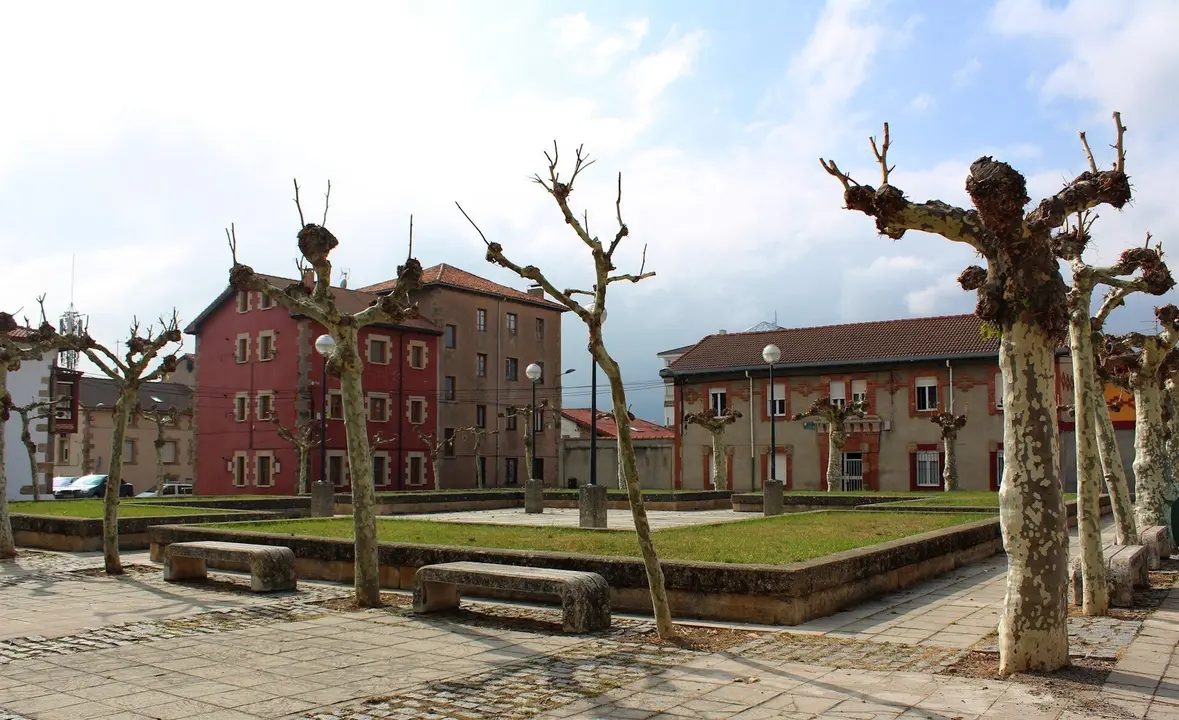 Parque en Reinosa. Archivo