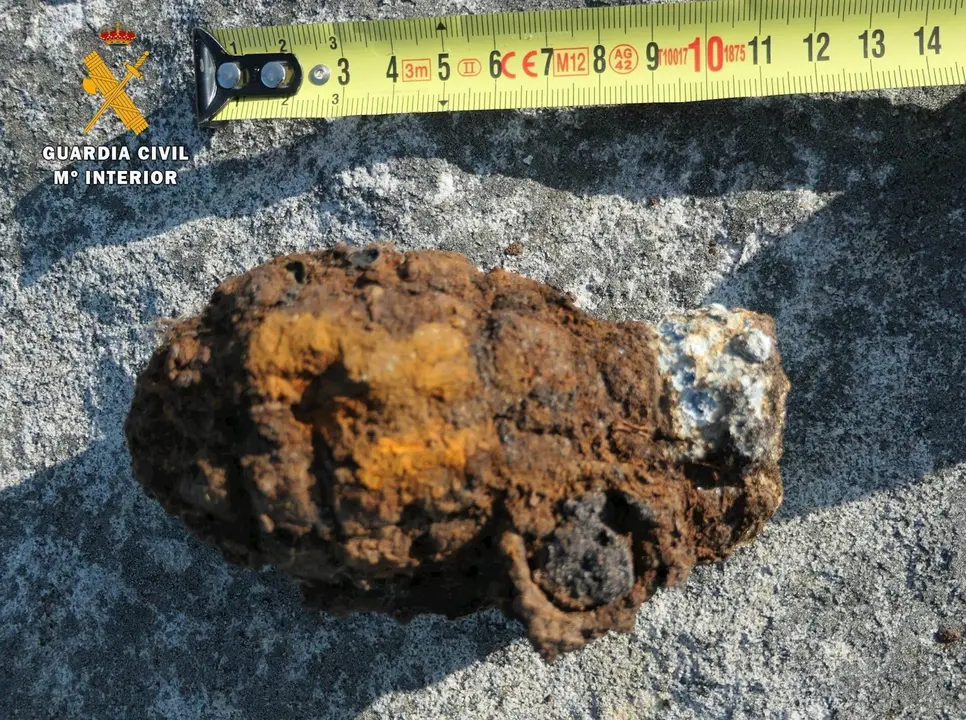 Granada localizada en San Felices