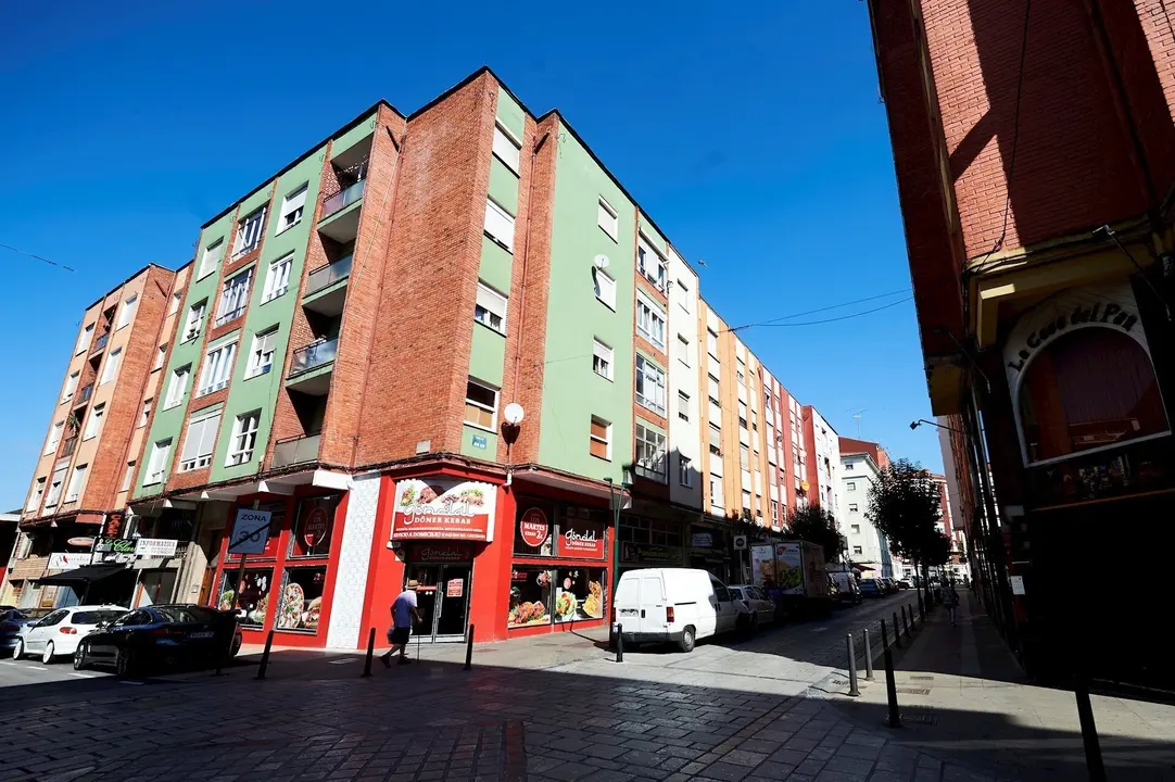 Calle del barrio La Inmobiliaria 