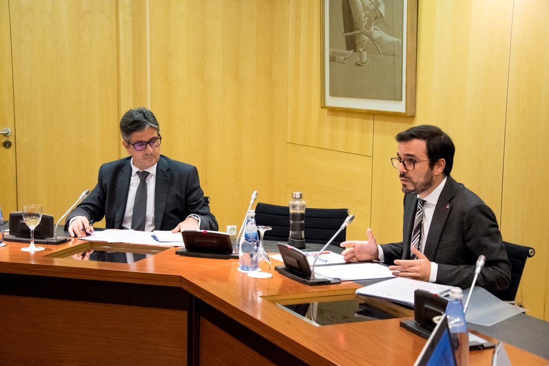 Consejo de Políticas del Juego, que preside el ministro de Consumo, Alberto Garzón,