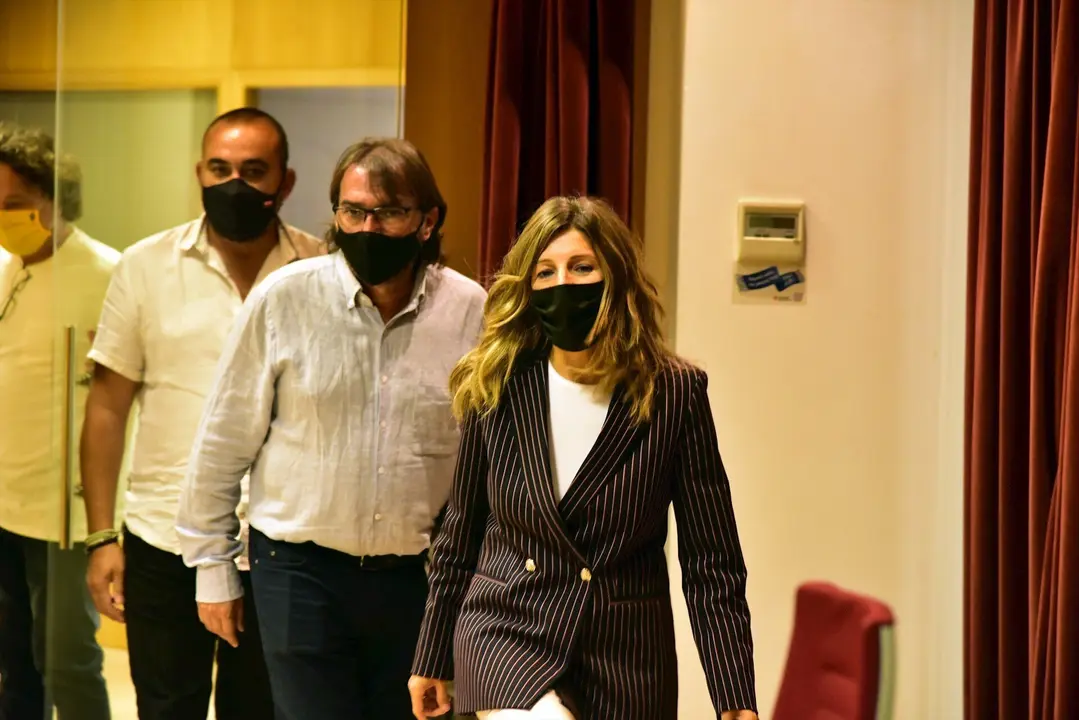 La ministra de Trabajo, Yolanda D&iacute;az.