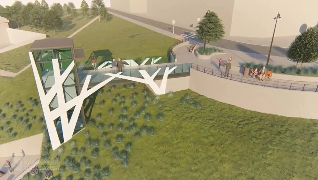 Proyecto del ascensor de Nueva Ciudad