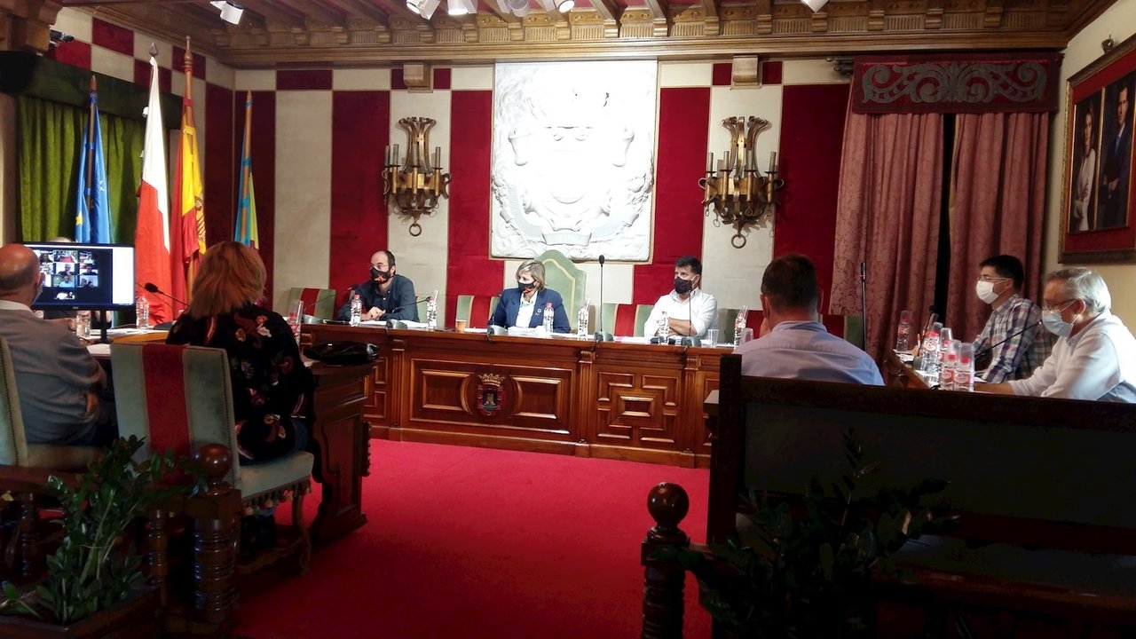 Pleno del Ayuntamientod e Camargo de septiembre 2020