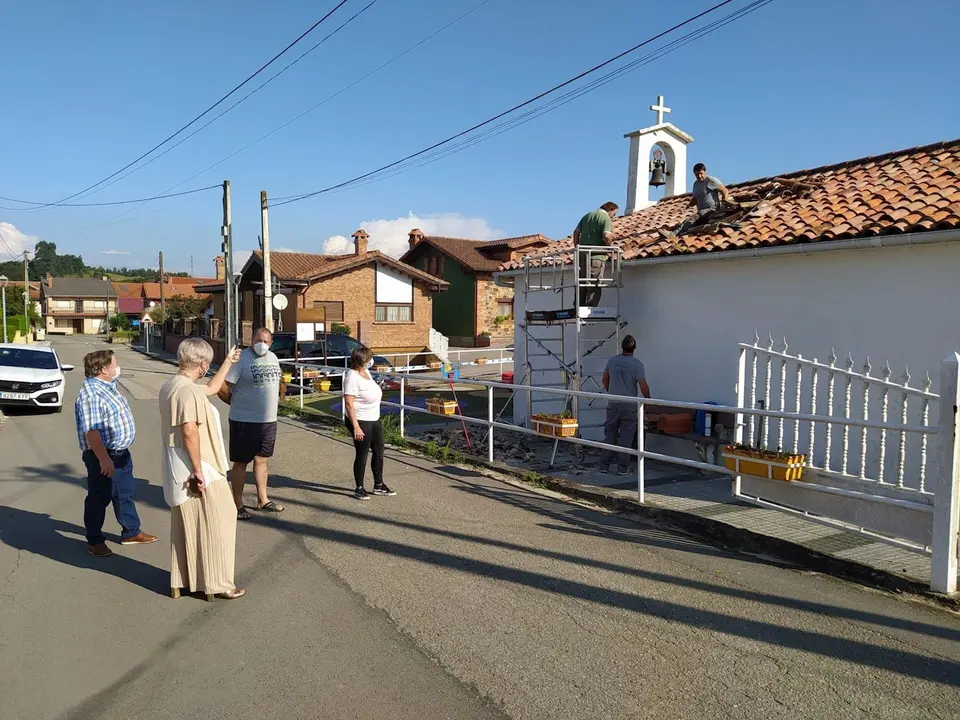 Reparaci&oacute;n del tejado de la ermita