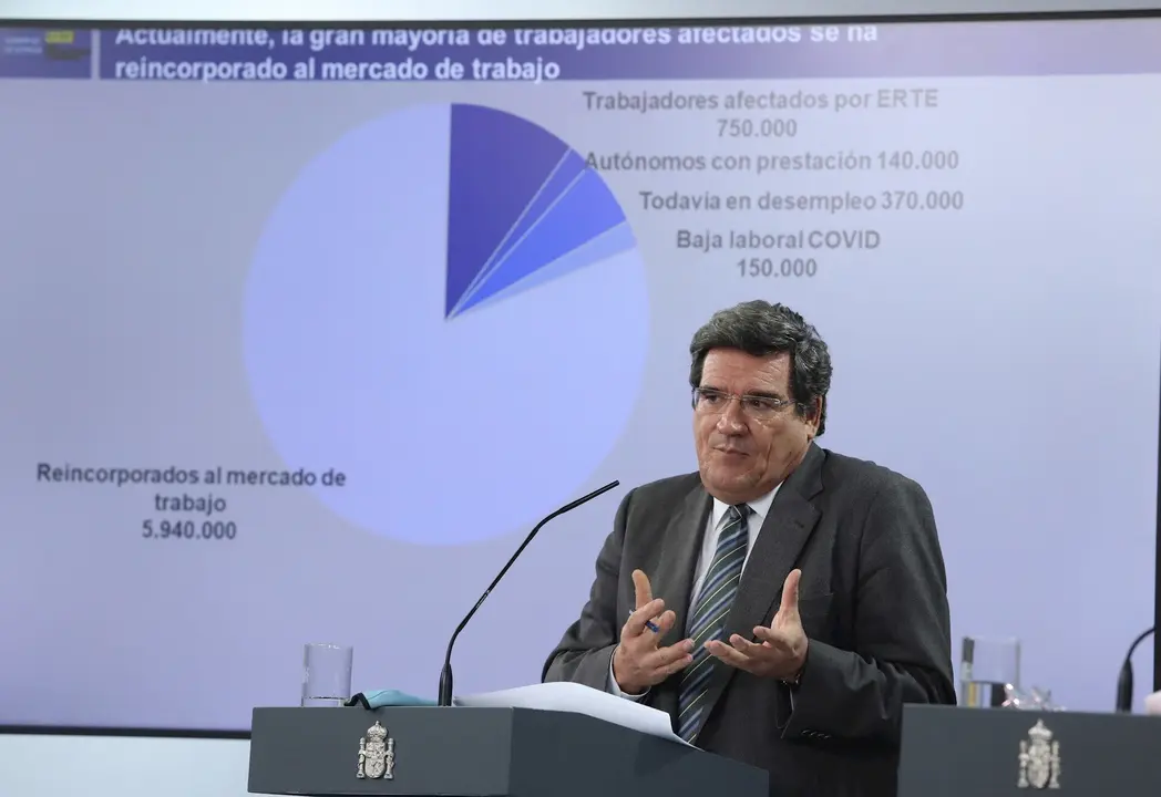 El ministro de Seguridad Social y Migraciones, Jos&eacute; Luis Escriv&aacute;