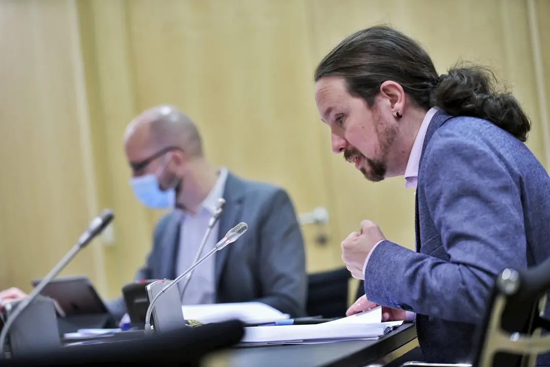 Pablo Iglesias e Ignacio &Aacute;lvarez presentan el Plan de Choque en Dependencia