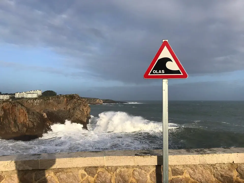 Cantabria est&aacute; en aviso amarillo por fen&oacute;menos costeros