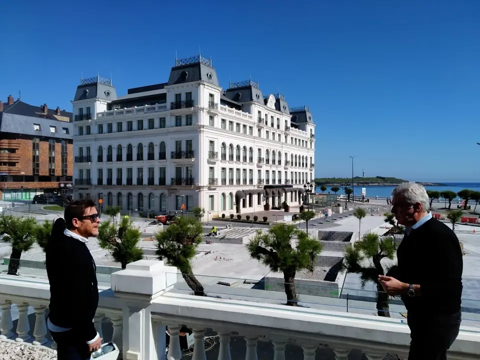 Fuentes Pila en la plaza de Italia