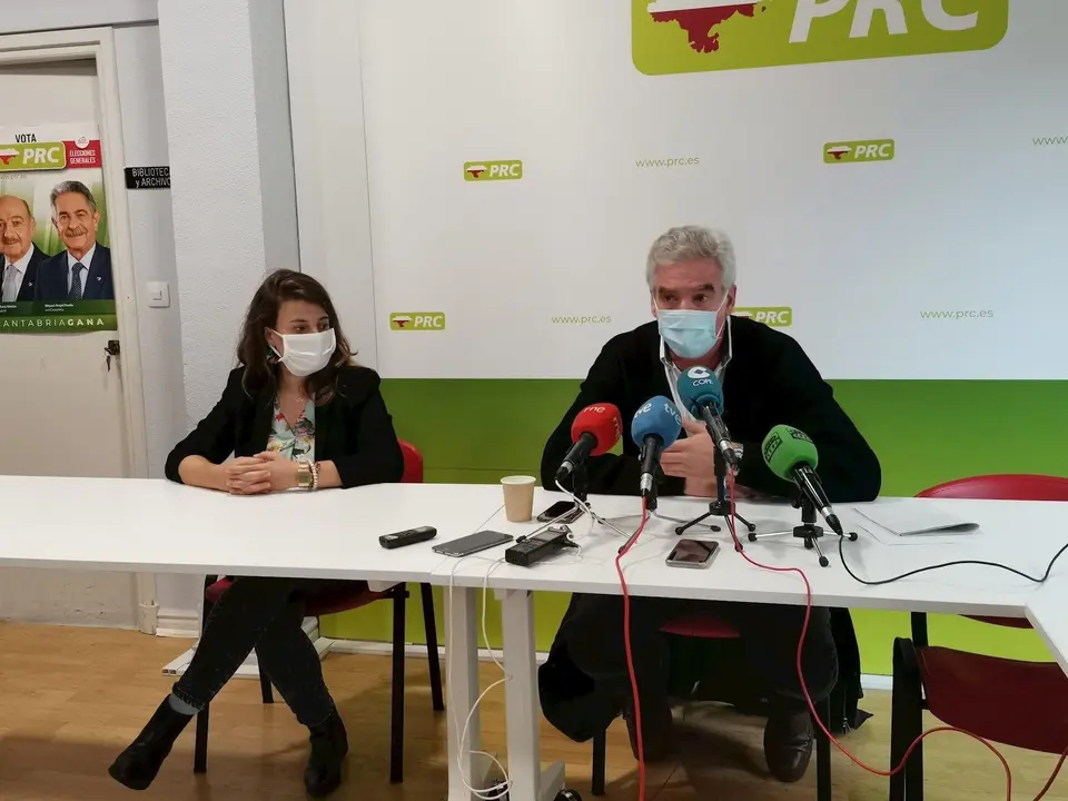 El portavoz del PRC, Jos&eacute; Mar&iacute;a Fuentes Pila