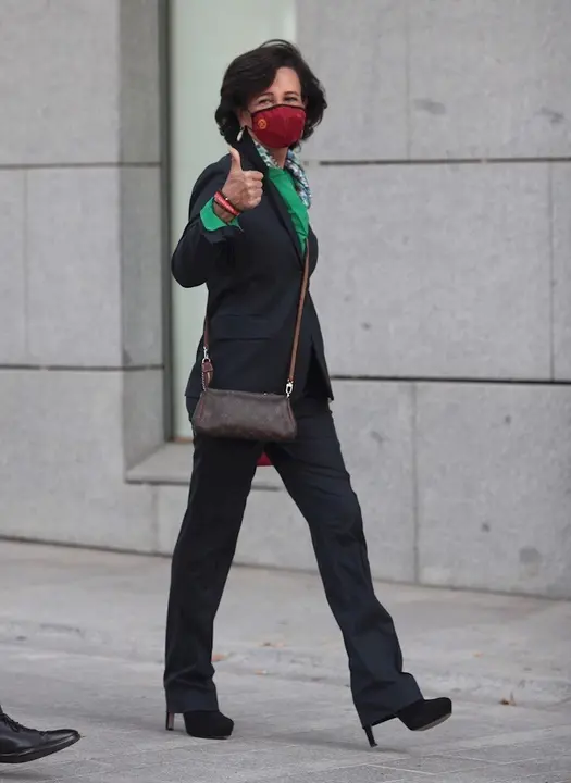 La presidenta del banco Santander, Ana Patricia Bot&iacute;n.