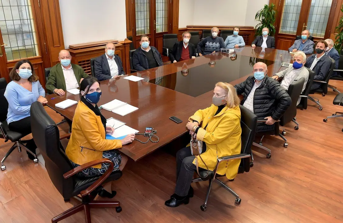 Comisi&oacute;n organizadora de los actos de homenaje a Vital Alsar