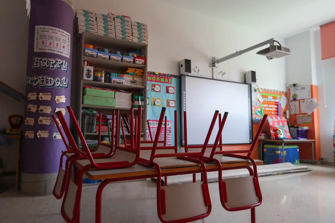 Aula de un centro de educaci&oacute;n infantil 