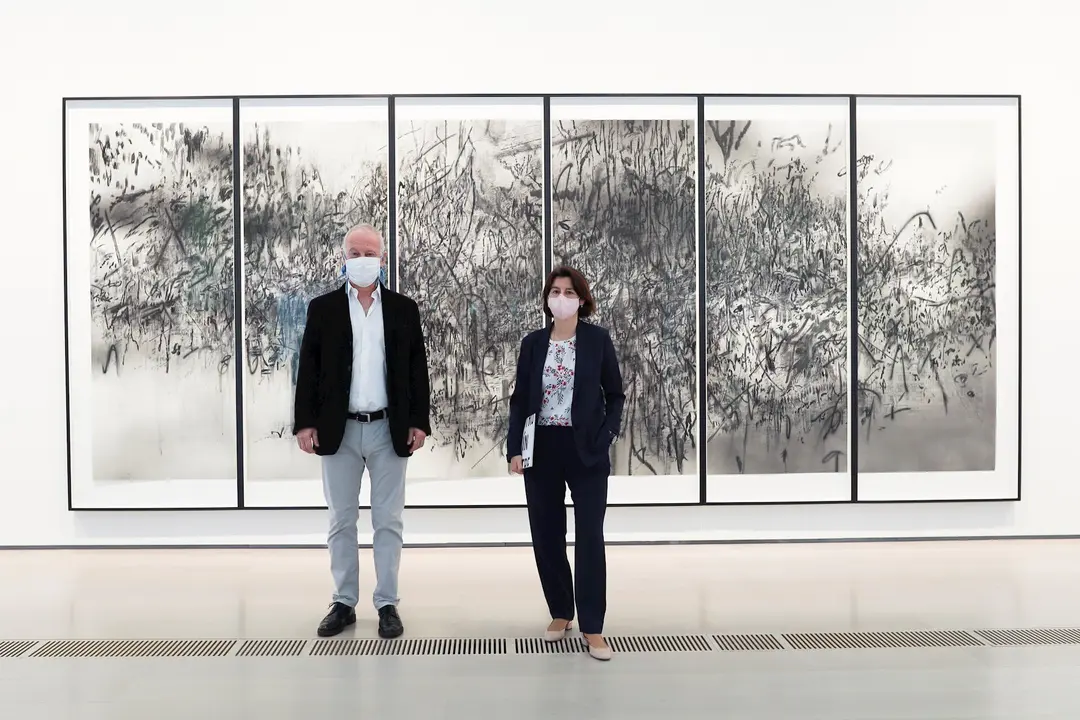 Benjamin Weil y F&aacute;tima S&aacute;nchez