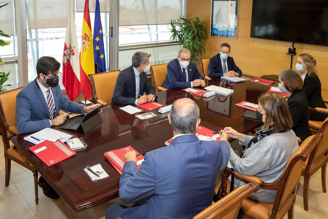 Reunión Gobierno de Cantabria-UC sobre Contrato Programa Extraordinario
