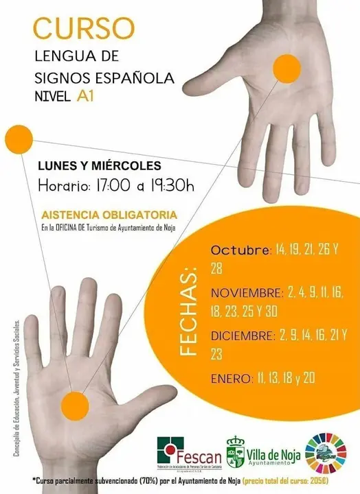 Curso de lengua de signos