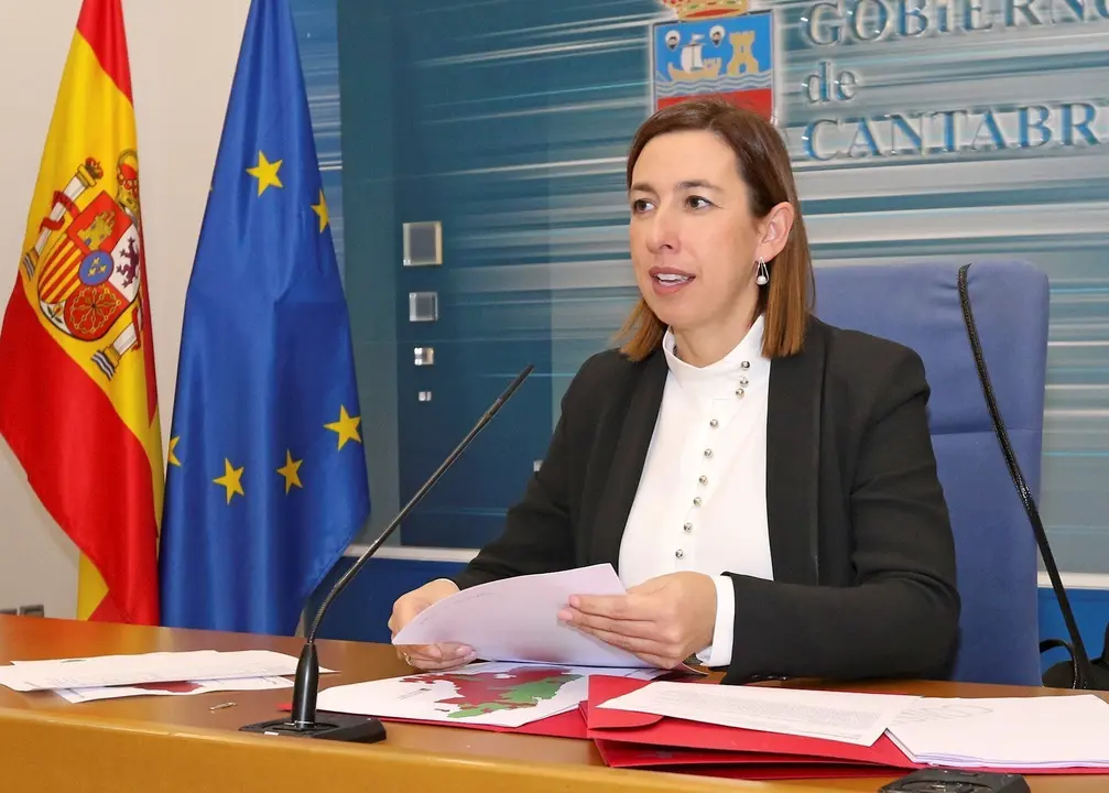 Consejera de Econom&iacute;a, Mar&iacute;a S&aacute;nchez