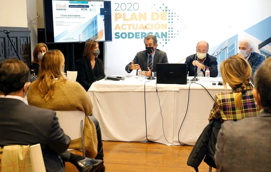 El consejero de Industria, Francisco Mart&iacute;n, en el acto