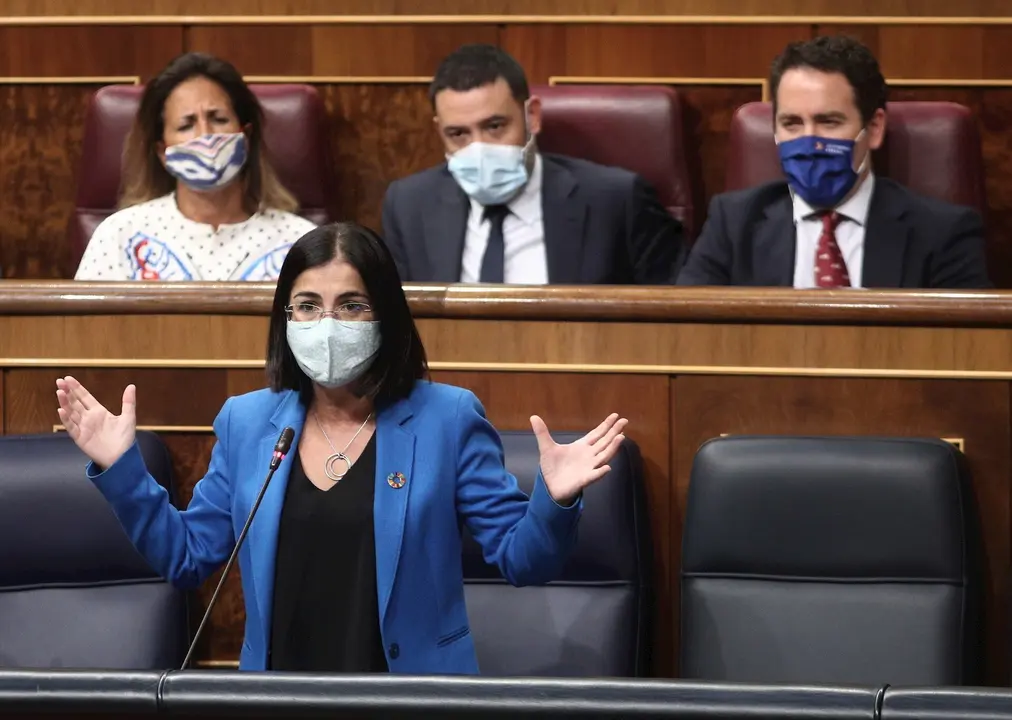 La ministra de Pol&iacute;tica Territorial y Funci&oacute;n P&uacute;blica, Carolina Darias