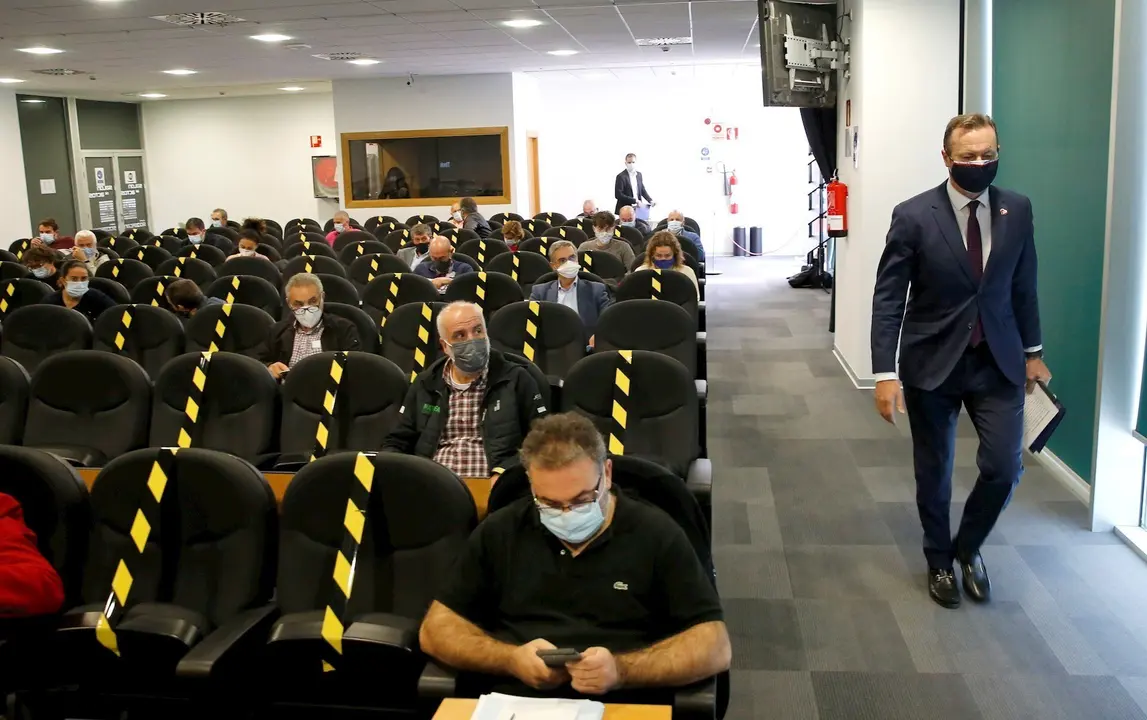 El consejero de Desarrollo Rural, Ganader&iacute;a, Pesca, Alimentaci&oacute;n y Medio Ambiente, Guillermo Blanco, preside la Mesa para la Prevenci&oacute;n y Lucha contra los Incendios Forestales