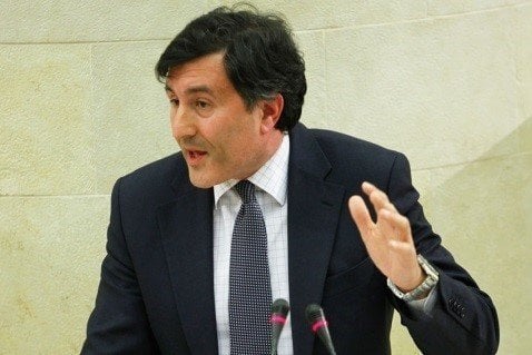 Francisco Javier Fernández Mañanes, cuando era diputado del PSOE